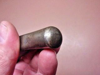 Vtg Small Unmarked Jewelers Silversmiths Metal Hammer Head 4 1/8 