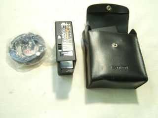 Canon Speedlite 133 D & Flash Auto Ring A 50/1.  8 35/2 W/ Case