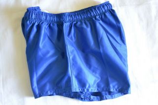 Rugby League Shorts Vintage Blue Size S 3