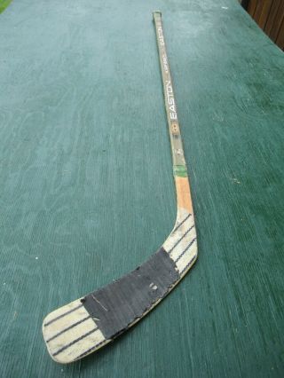 Vintage Wooden 51 " Long Hockey Stick Easton Grip