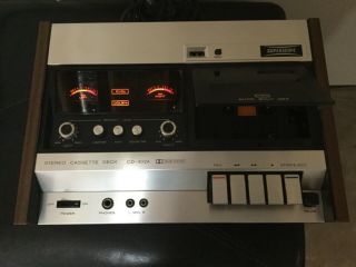 Superscope By Marantz Stereo Cassette Deck Cd - 302a And Instructions