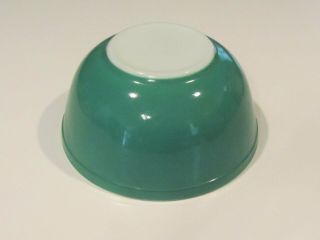 Vintage Pyrex 2 1/2 Qt.  Green Mixing Bowl 403