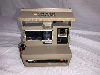 Vintage Polaroid 600 Land Camera Amigo 620 Instant Camera