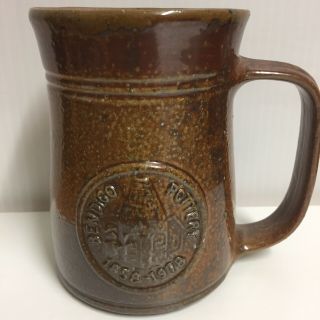 Vintage Bendigo Pottery Epsom Stoneware Tall Mug 1970 
