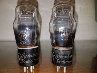 True Matched Pair Type 45 Rca / Cunningham St (145 245 345) Tube Tv - 7