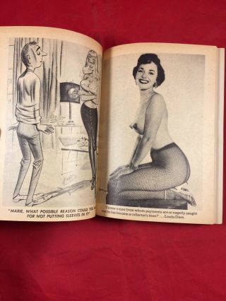 Vtg Oct 1956 Gaze Humorama Mag Bettie Page Diane Webber Bill Ward Girlie Pinups 7