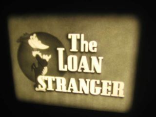 [b] Vtg 16mm Film / Movie B&w 7 " Woody Woodpecker - Loan Stranger - Cartoon