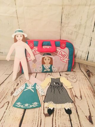 Vintage Pockets Of Learning - My Press N Dress Doll (play Set)