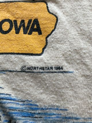 Vintage 1984 Northstar Uss Iowa BB - 61 “The Big Stick Is Back ” T Shirt Size M 5