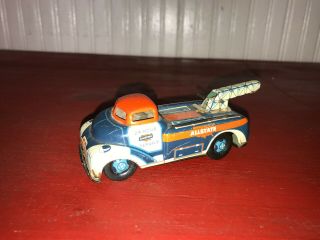 Vintage Line - Mar Toys Japan Tin Friction All State 24 Hour Service Tow Truck