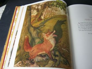 Aesop ' s Fables - Illustrated by Charles Santore.  1st US edition/1st print (2010) 5