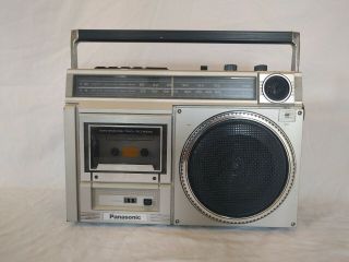 Vintage Panasonic Rx - 1540 Portable Am/fm/cassette Recorder Player Boombox