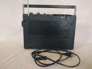 Vintage Panasonic RX - 1540 Portable AM/FM/Cassette Recorder Player Boombox 2