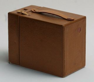 Kodak Fiftieth Anniversary Roll Film Camera 1880 - 1930 Brown Leather 3