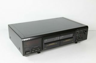 Sony Tc - Wr661 Stereo Cassette Double Deck Auto Reverse Dolby Nr