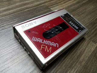 Sony Walkman Wm - F10 Vintage Cassette Player.