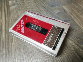 Sony Walkman WM - F10 Vintage Cassette Player. 3