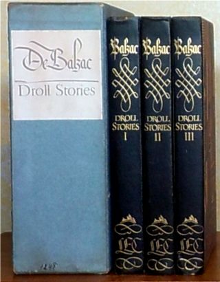 Droll Stories By Honore De Balzac,  Limited Editions Club