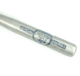 Vintage 33 " Bombat Aluminum Softball Bat From Ten Pro Corp Model 2011 26 Oz