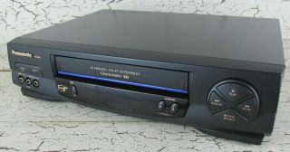 Panasonic Omnivision Vcr Video Cassette Player Recorder 4 Head Pv 9451 Japan