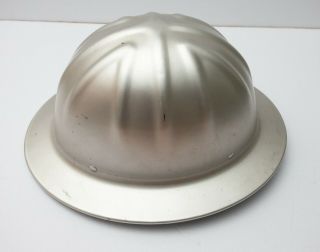 Mcdonald T Aluminum Hard Hat Mining Mine Safety Appliances Vintage 1981
