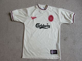 Liverpool Vintage Away Shirt - Reebok - 1996 - 97 - Youth