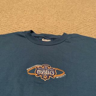 Vtg Washington Mystics Wnba Basketball T Shirt 1990s Champion Mens 2xl
