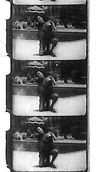 Vintage 1950s Burlesque Pinup 8mm Film Reel Movie - Mitzi Dolry Jungle Dancer
