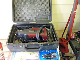 Jvc Video Movie Camera Gr - 40u With Hard Case & Instructions
