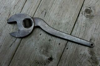 Vintage Cranked Adjustable Gedore Spanner Classic Car Man Cave Home Collector