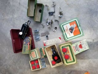 Vintage Singer Buttonholer,  Automatic Zigzagger,  Stitch Patterns And More