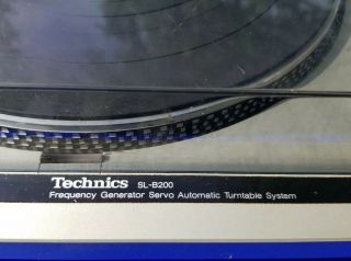 Technics SL - B200 Frequency Generator Servo Automatic Turntable,  Pickering stylus 3