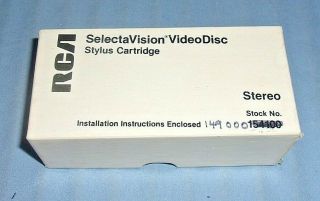Rca Selectavision Videodisc Stylus Replacement Cartridge 1499000