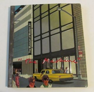 Vintage Book: The Museum Of Modern Art " The Machine " 1968 First Ed - Metal Cover