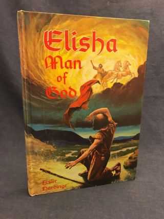 1968 Elisha Man Of God Leslie Hardinge Sda Review & Herald Bible Book Adventist