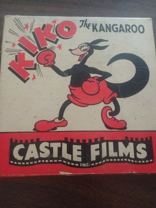 Vintage Movie Reel 8mm Castle Films Kiko The Kangaroo 779 Hail The King