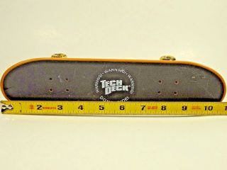 Vintage Large Toy Tech Deck Handboard 10.  5  Real Skateboards " Rs36 Weapon Box08