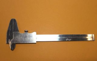 Vintage Mahr 16NZ Stainless 0 - 6 inch Analog Vernier Caliper made in Germany 7