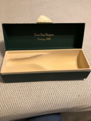 Vintage 1990 Cuvee Dom Perignon Champagne Empty Box Only