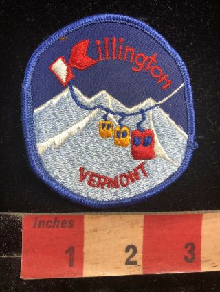 Vintage Killington Vermont Snow Ski Resort Area Patch - Ski Lift 95x1