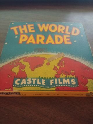 Vintage Movie Reel 8mm Castle Films World Parade 243 Land Of The Pyramids