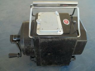 Vintage Biddle " Megger " 400 Volt 1000 Ohms Insulation Tester With Case