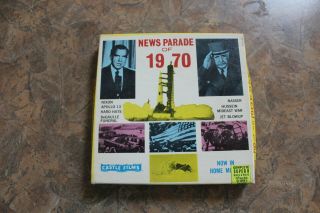 Castle Films News Parade Of 1970 8 Black & White 8mm Movie