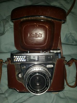 Vintage Kodak Retina Iii 35mm Camera With Schneider Xenon F2.  8 45mm Lens Germany