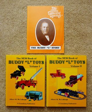 1991 Book Of Buddy " L " Toys Vol 1 & 2 Book By Albert Mccollough - 192 Pgs