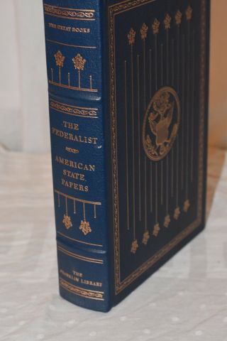 Federalist American State Papers Franklin Library Great Books Western World
