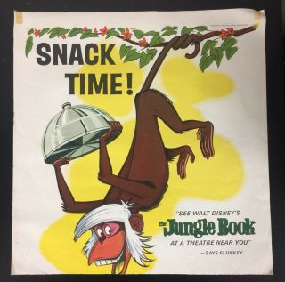Vintage Disney Jungle Book Advertising Posters 1966 (2 Posters)