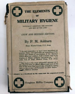 The Elements Of Military Hygiene Book P M Ashburn 1915 Us Army Medical Corps Wwi