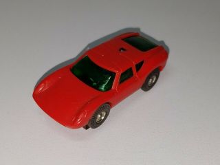 Vintage Atlas Ho Slot Car Ferrari Red