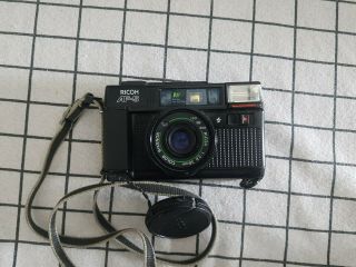 Ricoh Af - 5,  35mm Auto - Focus Film Camera,  Color Rikenon F2.  8,  38mm Lens,  Case.
